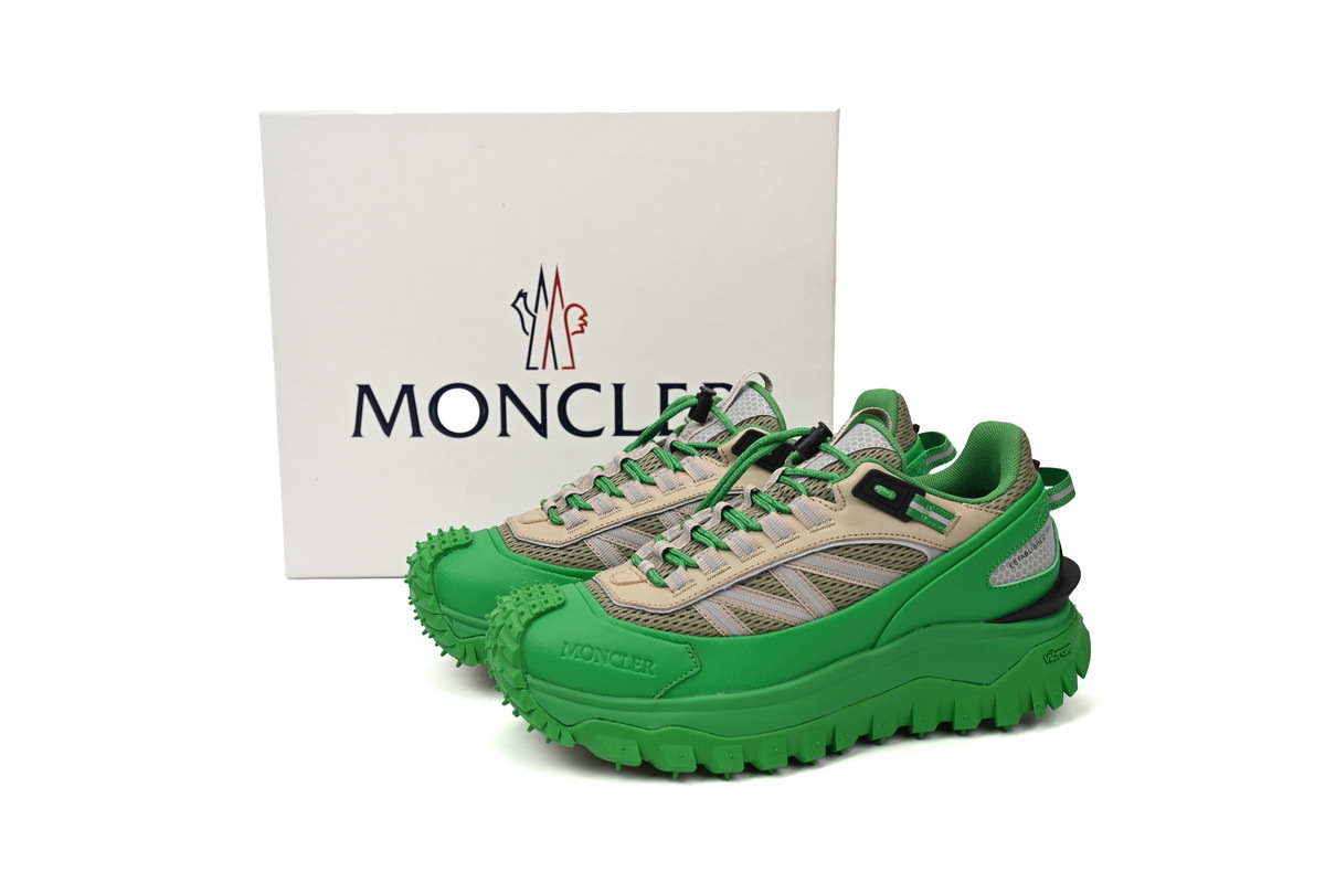 Coco Shoes Moncler Grenoble Trailtrip Panelled Green I10974M00010M2670P18 - Cocoshoesvip.net