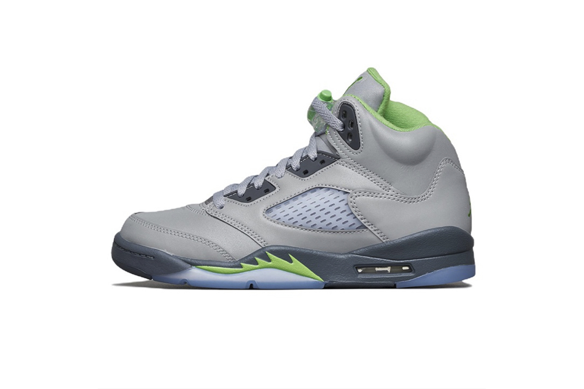 Coco Shoes Air Jordan 5 Retro Green Bean 136027-031 - Cocoshoesvip.net