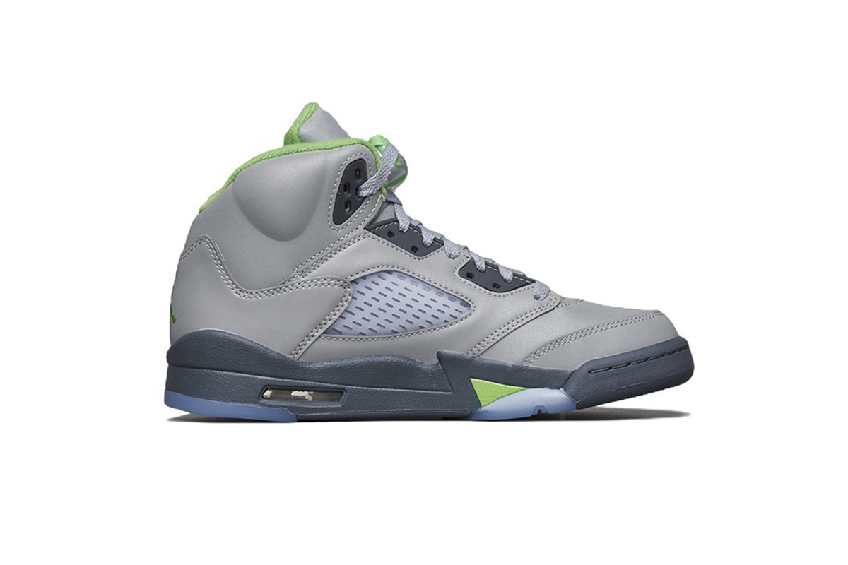 Coco Shoes Air Jordan 5 Retro Green Bean 136027-031 - Cocoshoesvip.net