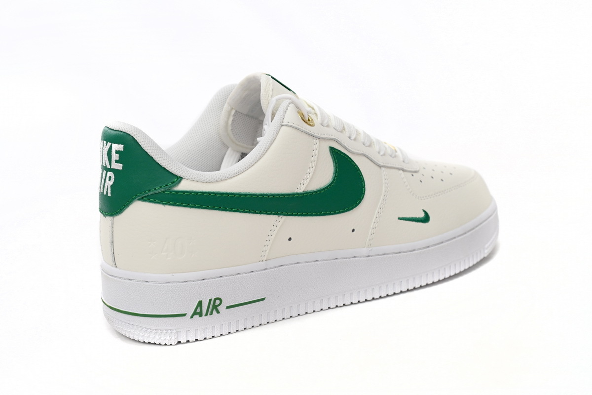 Coco Shoes Nike Air Force 1 Low '07 SE 40th Anniversary Edition Sail Malachite DQ7582-101 - Cocoshoesvip.net