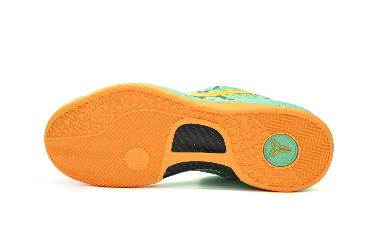 Coco Shoes Nike Kobe 8 System Green Glow Laser Orange 555035-304 - Cocoshoesvip.net