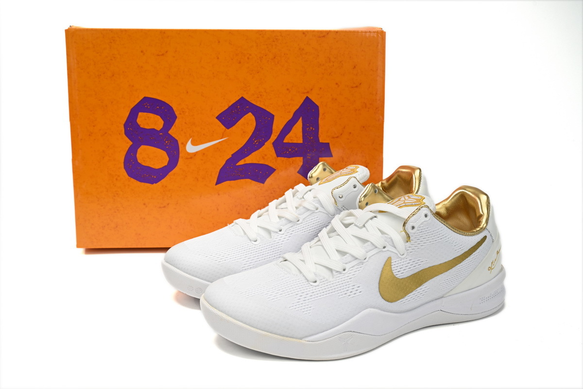 Coco Shoes Nike Kobe 8 Protro Metallic Gold FV6325-100 - Cocoshoesvip.net