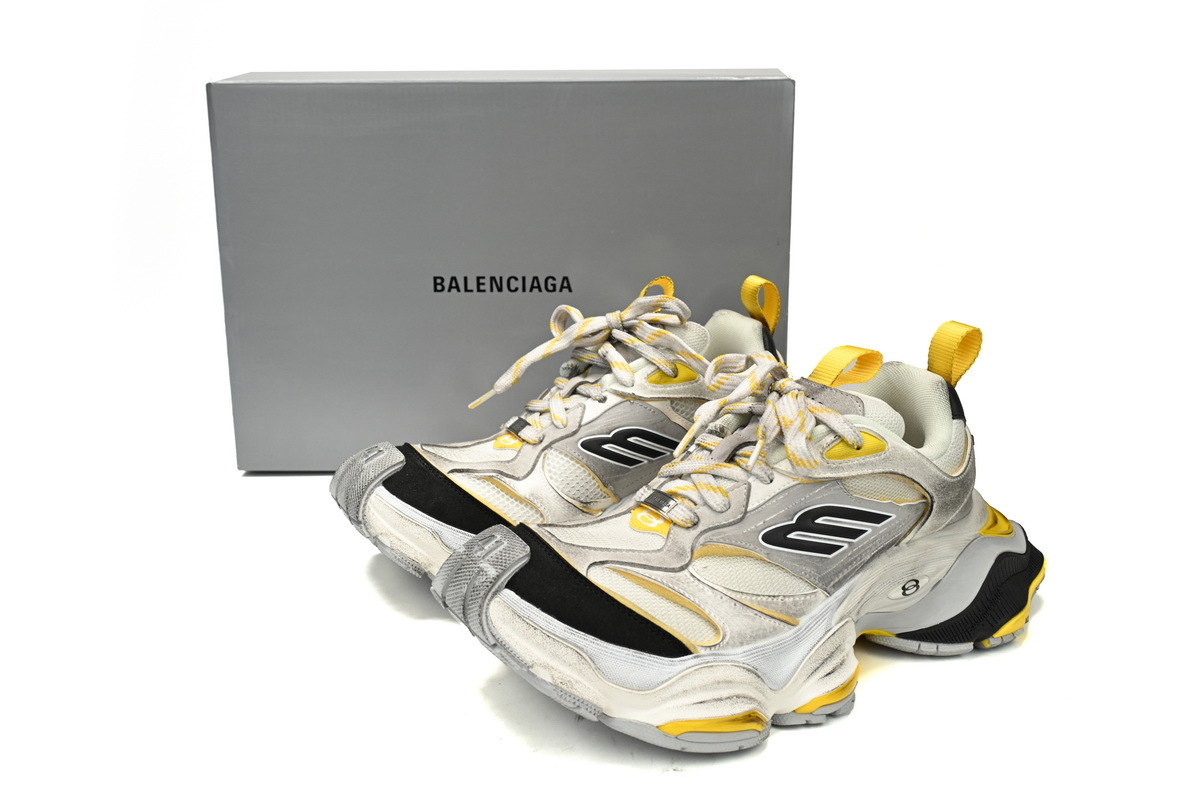 Coco Shoes Balenciaga Cargo Grey Black Yellow 784339W2MV11170 - Cocoshoesvip.net