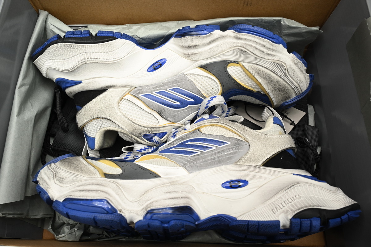 Coco Shoes Balenciaga Cargo White Blue 784339W2MV15895 - Cocoshoesvip.net