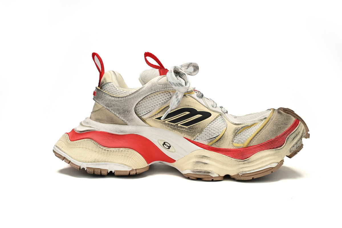 Coco Shoes Balenciaga Cargo White Red 784339W2MV12098 - Cocoshoesvip.net