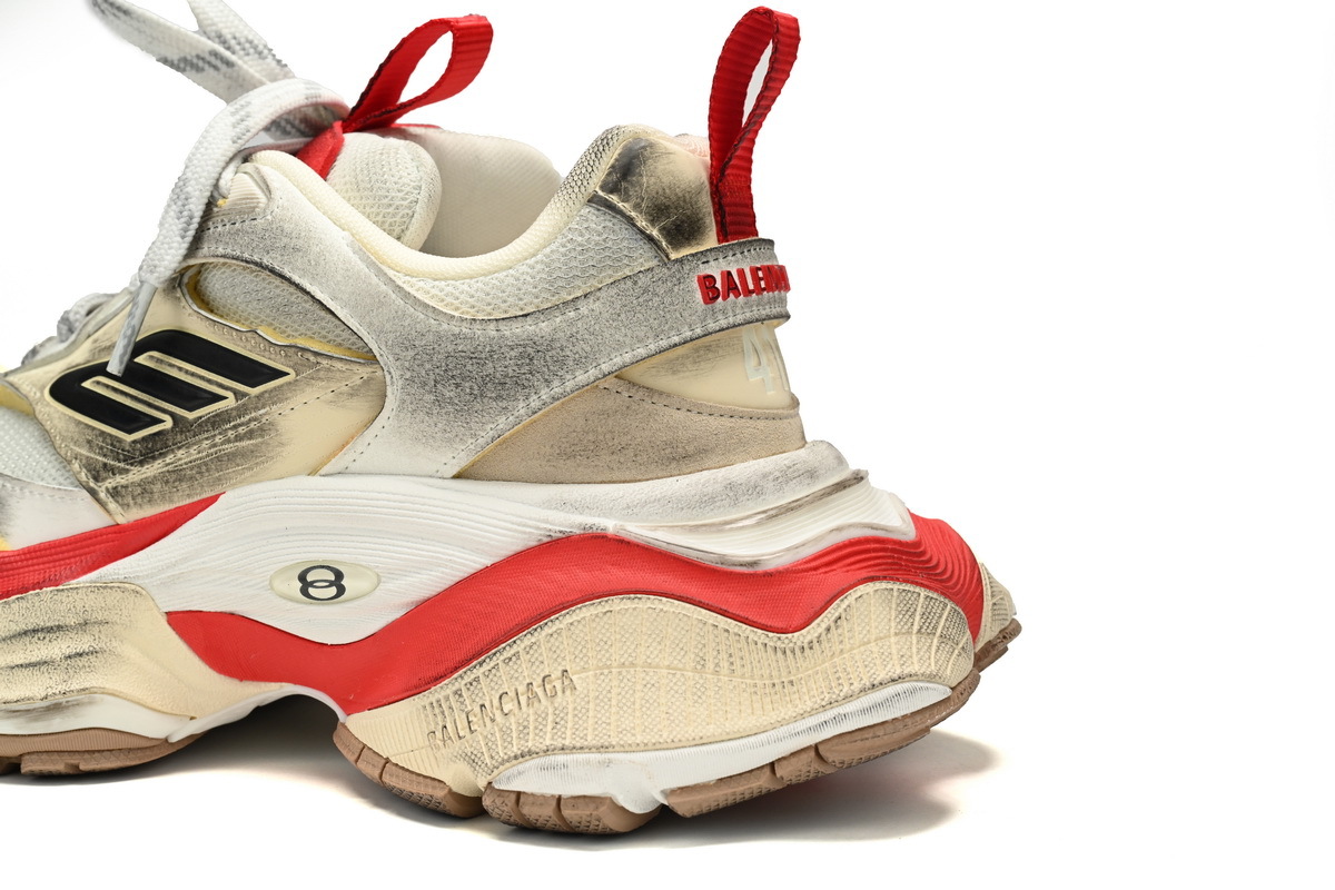 Coco Shoes Balenciaga Cargo White Red 784339W2MV12098 - Cocoshoesvip.net