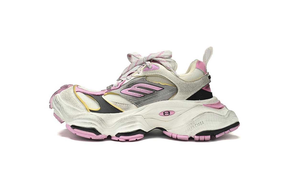 Coco Shoes Balenciaga Cargo White Pink 784339W2MV11175 - Cocoshoesvip.net