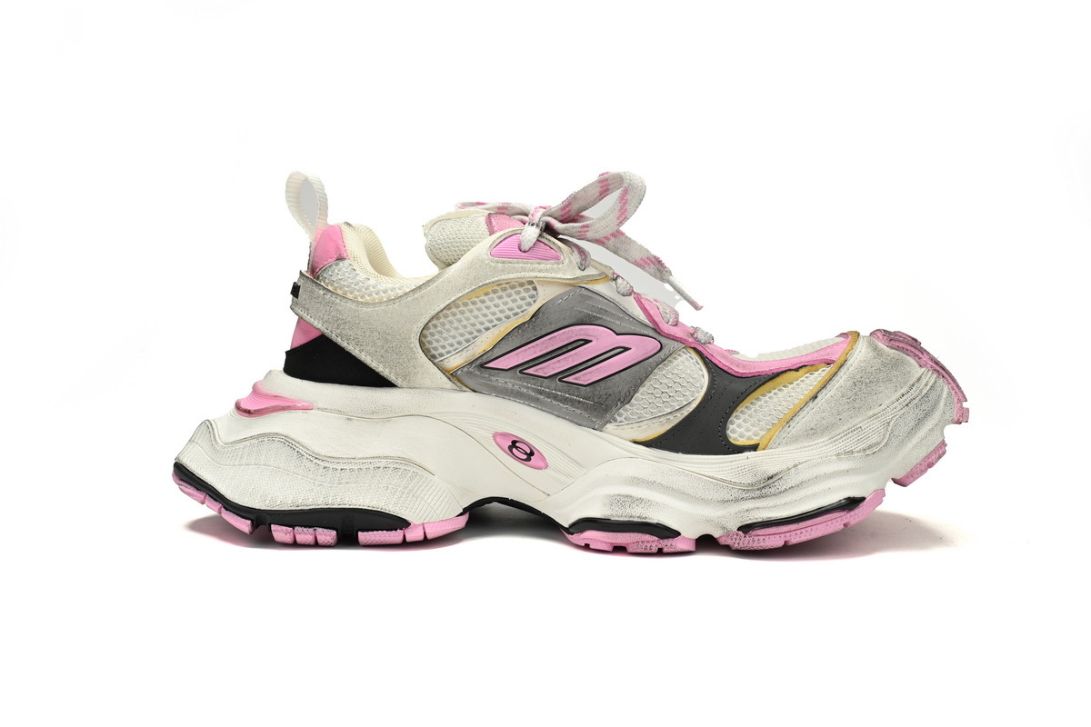 Coco Shoes Balenciaga Cargo White Pink 784339W2MV11175 - Cocoshoesvip.net