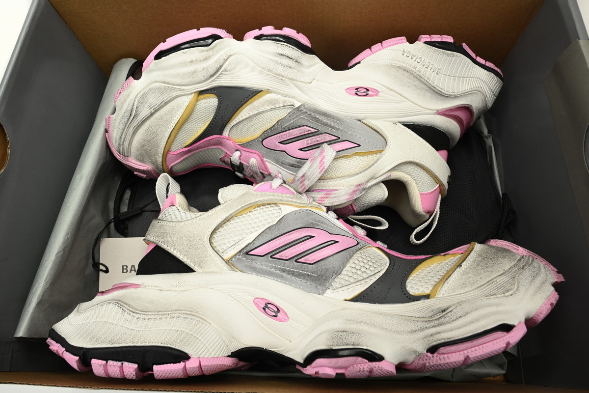 Coco Shoes Balenciaga Cargo White Pink 784339W2MV11175 - Cocoshoesvip.net