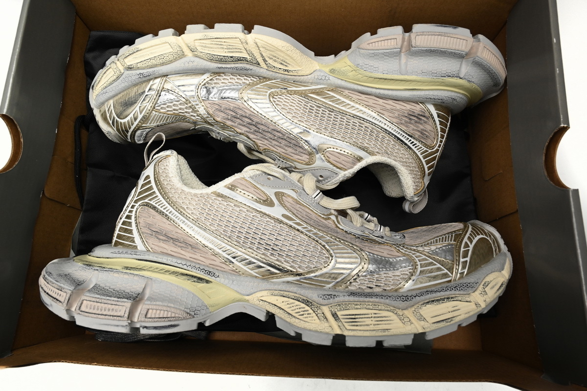 Coco Shoes Balenciaga 3XL Sneaker in Pagne 734731W3XL79191 - Cocoshoesvip.net