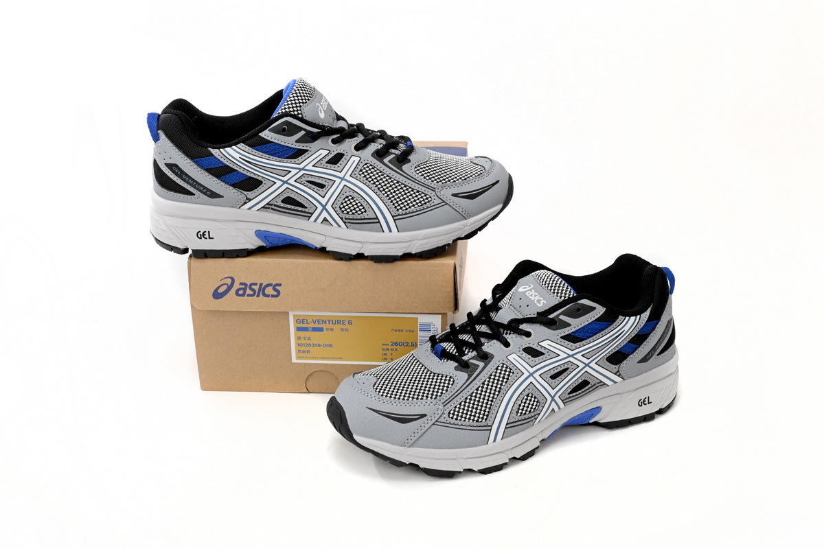 Coco Shoes ASICS Gel-venture Black Royal Blue 1012B359-005 - Cocoshoesvip.net