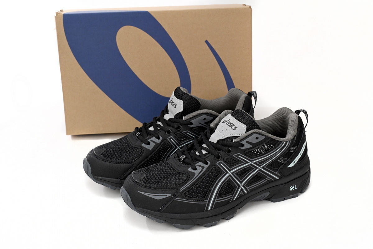 Coco Shoes ASICS Gel-Venture 6 Trail Running Shoes Dark Moon 1011B550-001 - Cocoshoesvip.net
