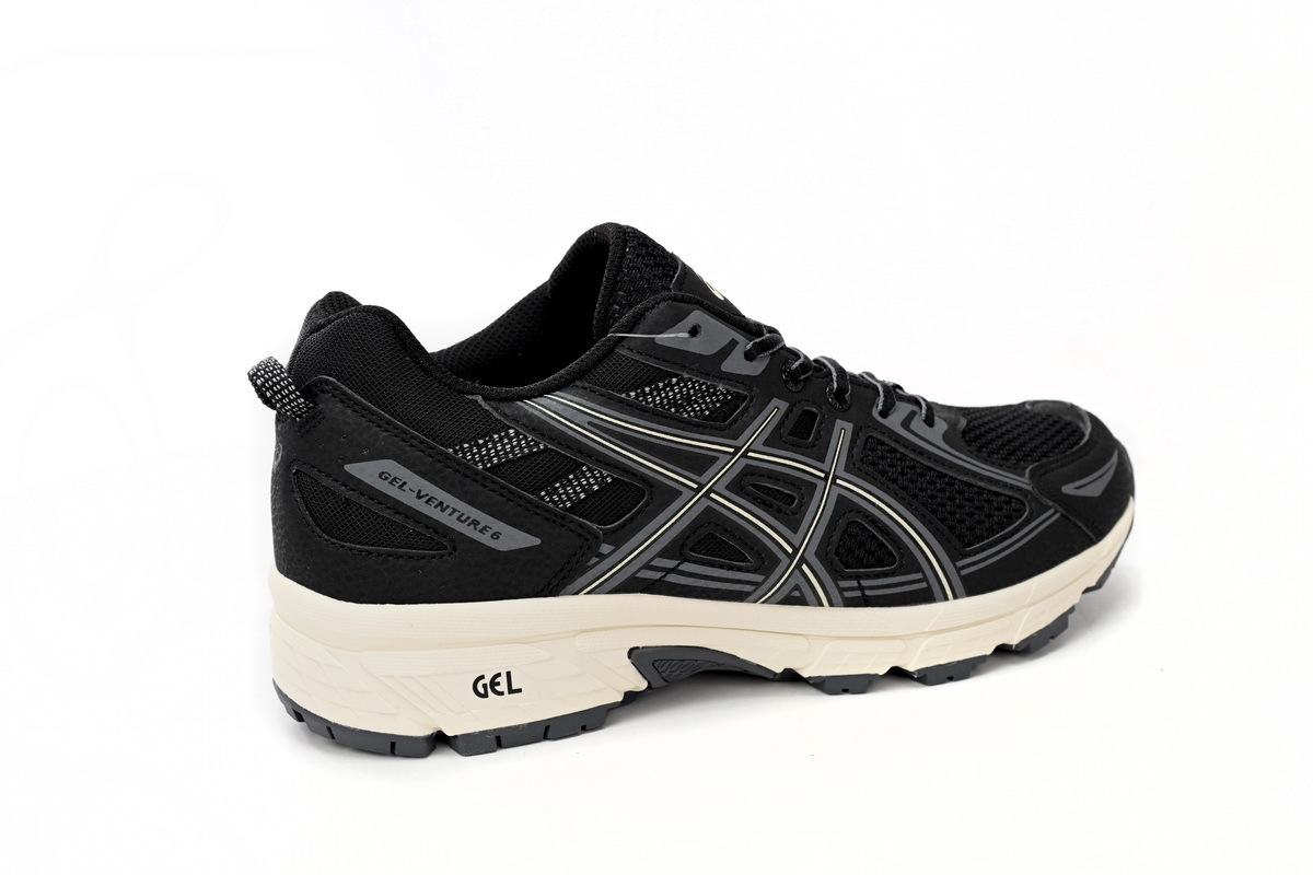 Coco Shoes ASICS Gel-Venture 6 Trail Running Shoes Black Ash 1012B359-003 - Cocoshoesvip.net