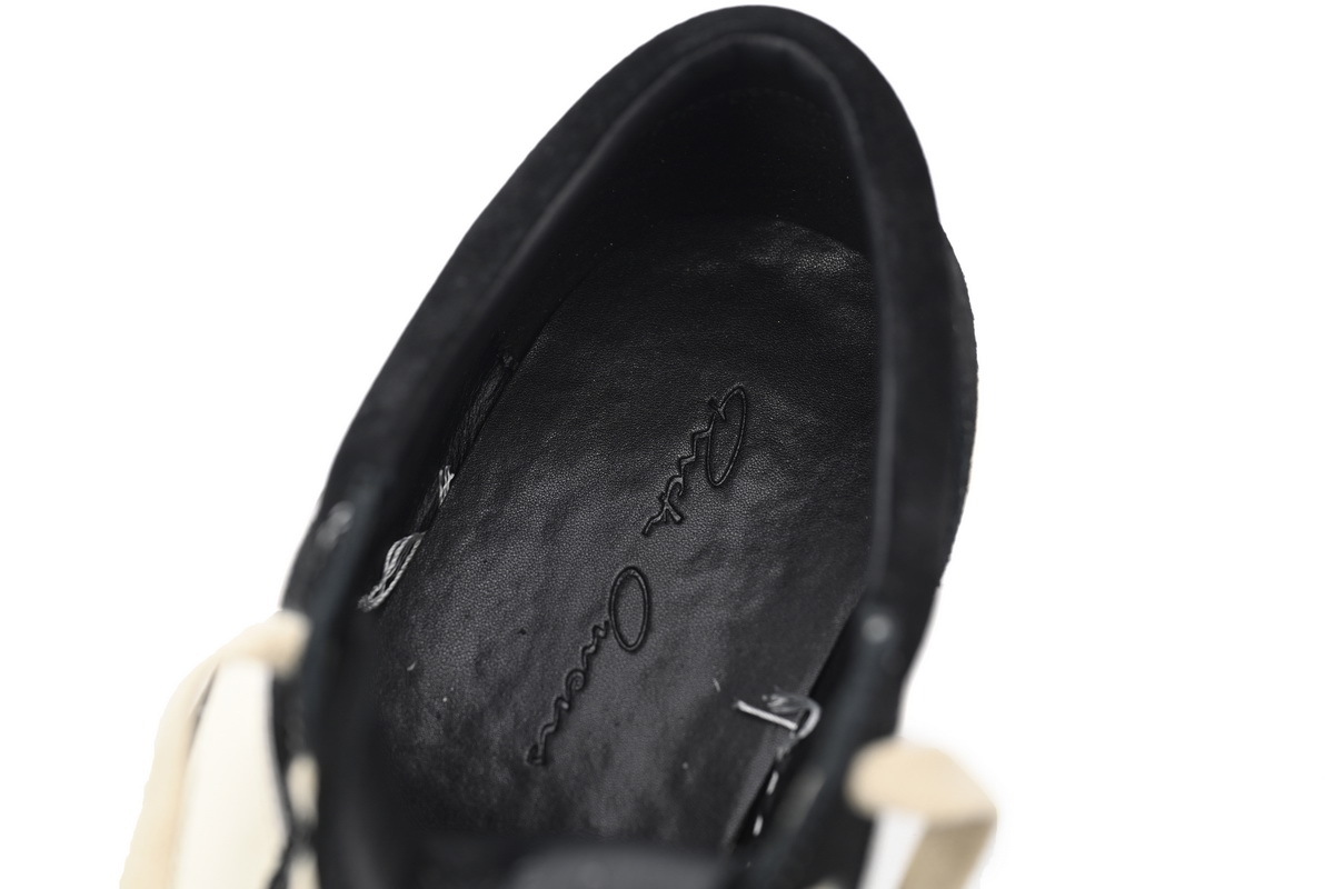 Coco Shoes Rick Owens Strobe Vintage Low Black Suede RU01C4897-LVSLPO-911/RU02C7897-LVSLPO-911 - Cocoshoesvip.net