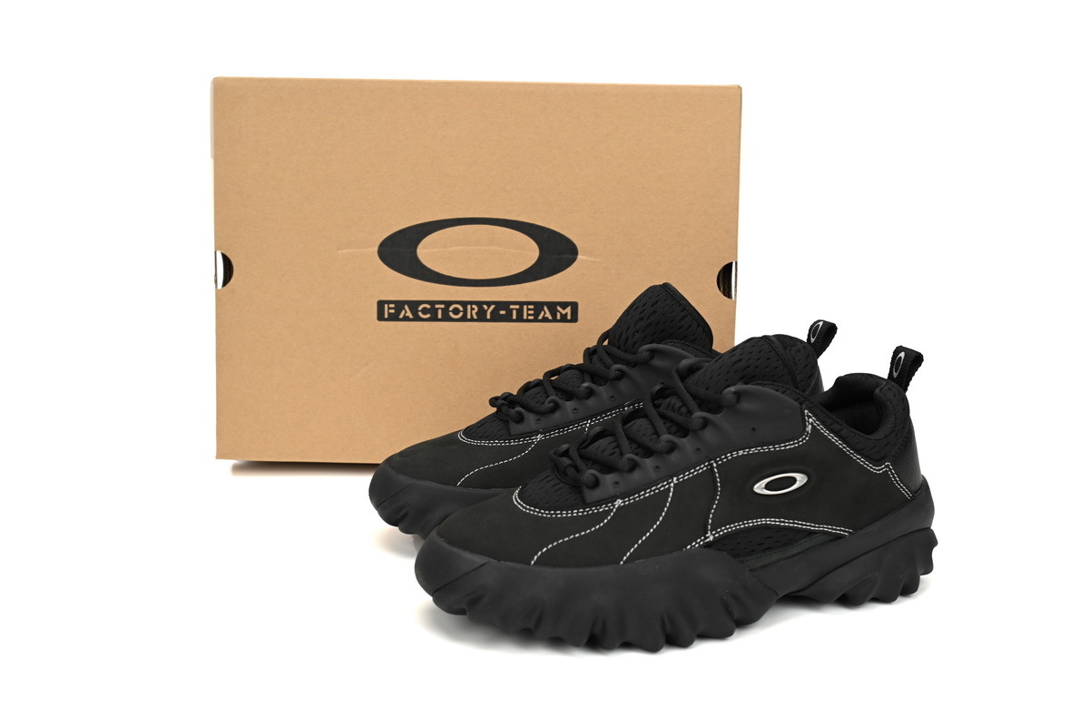 Coco Shoes Oakley Factory Team Chop Saw Brain Dead Black Leather Nubuck BDP23S00003073BK01 - Cocoshoesvip.net