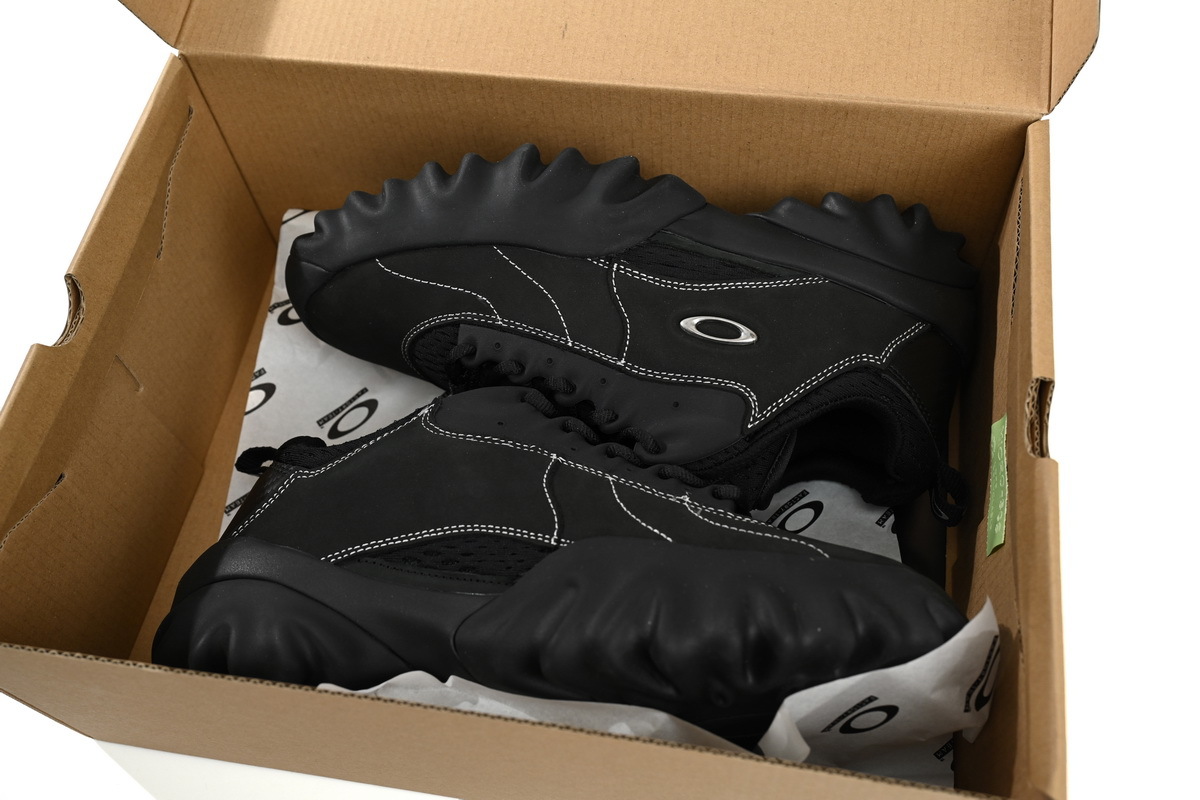 Coco Shoes Oakley Factory Team Chop Saw Brain Dead Black Leather Nubuck BDP23S00003073BK01 - Cocoshoesvip.net