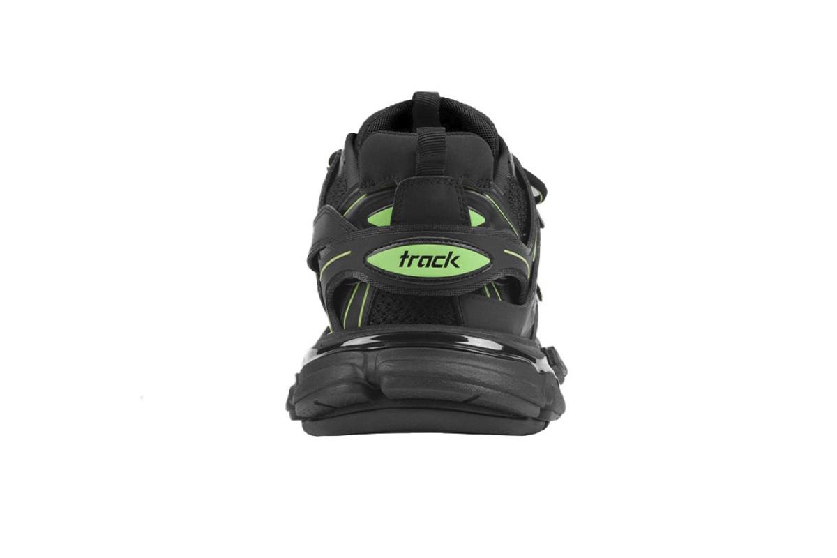 Coco Shoes Balenciaga Track Black Green 542023W3AC21035 - Cocoshoesvip.net