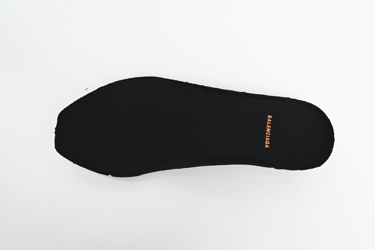 Coco Shoes Balenciaga 3XL Sneaker in All Black Orange 734731W3XL31178 - Cocoshoesvip.net