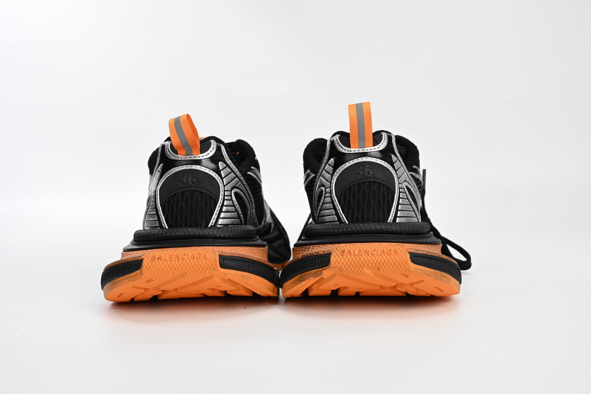 Coco Shoes Balenciaga 3XL Sneaker in All Black Orange 734731W3XL31178 - Cocoshoesvip.net