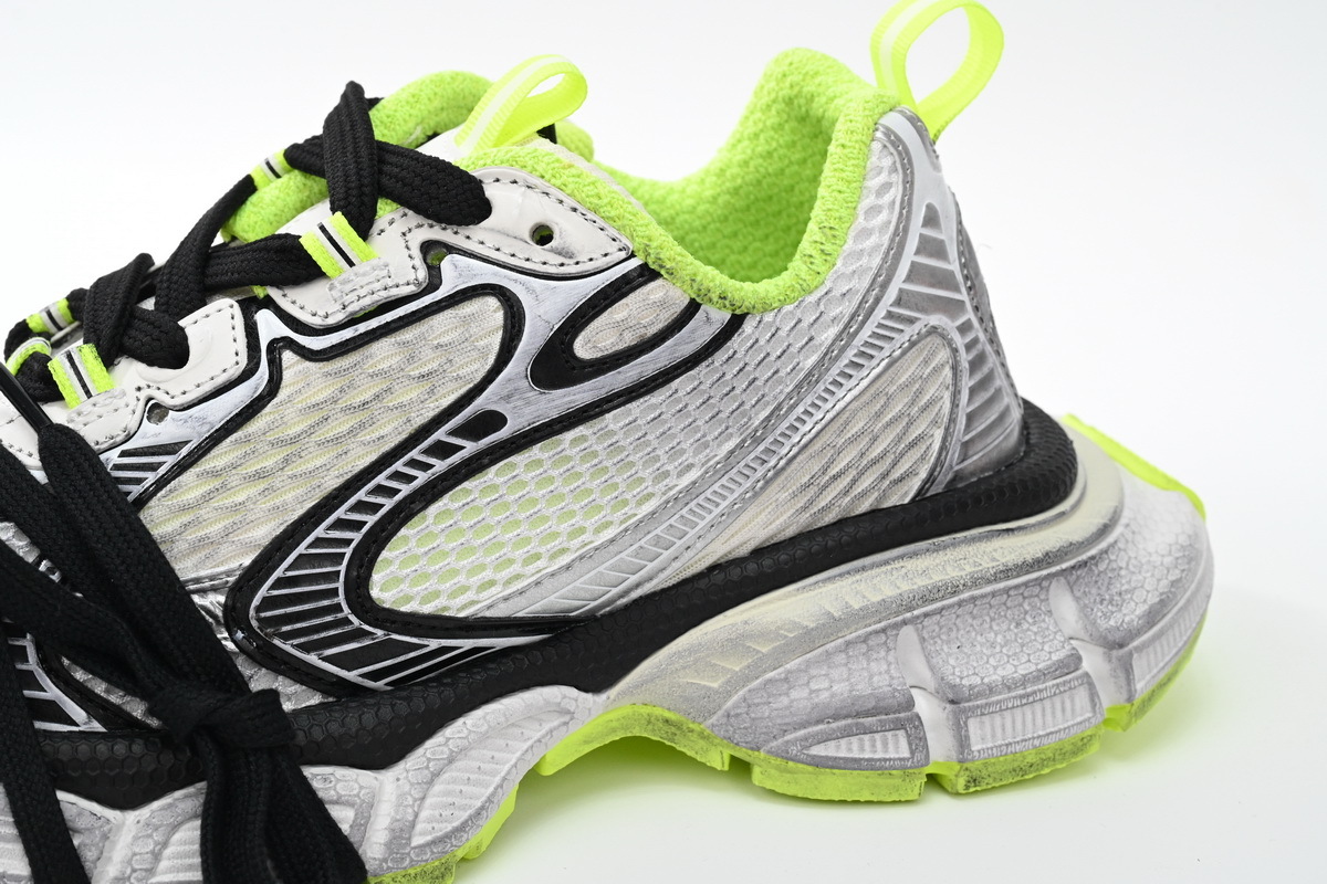 Coco Shoes Balenciaga 3XL Sneaker in Black And White Yellow 734734W3XL69031 - Cocoshoesvip.net