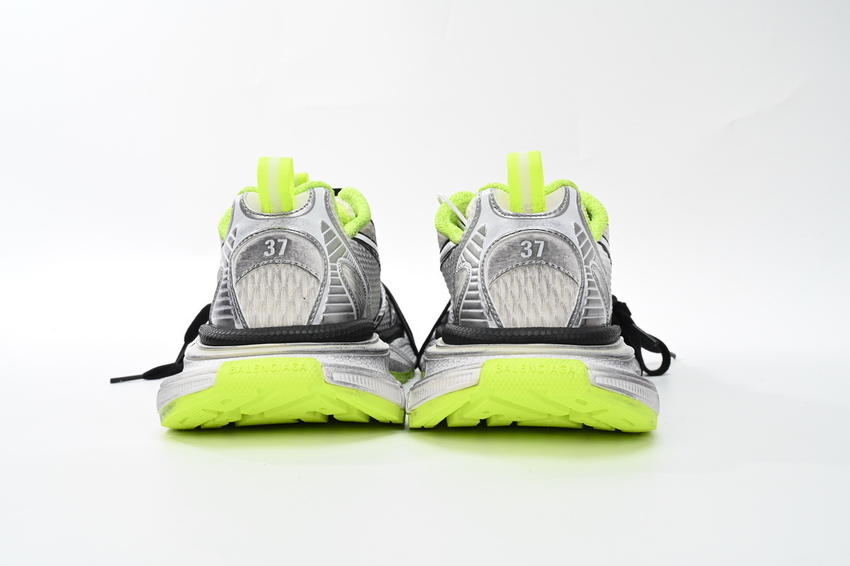 Coco Shoes Balenciaga 3XL Sneaker in Black And White Yellow 734734W3XL69031 - Cocoshoesvip.net