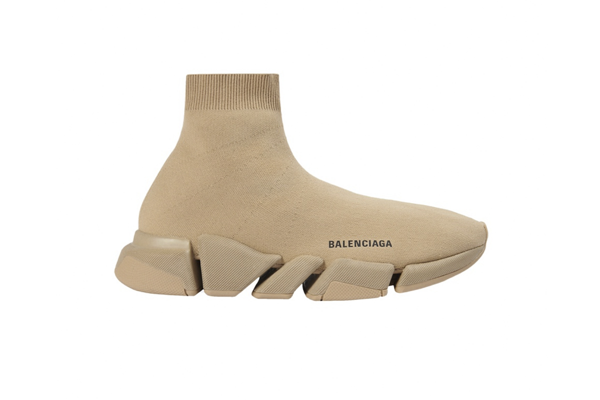 Coco Shoes Balenciaga Speed 2.0 Beige 617239W17019710/617239W2DB19710 - Cocoshoesvip.net