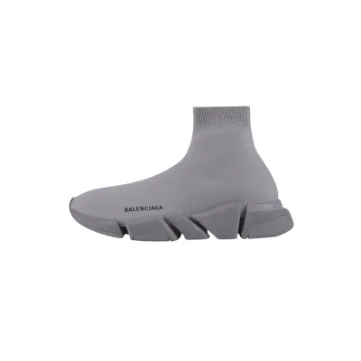 Balenciaga Speed 2.0 Grey Recycled Knit 617239W2DB11503 01