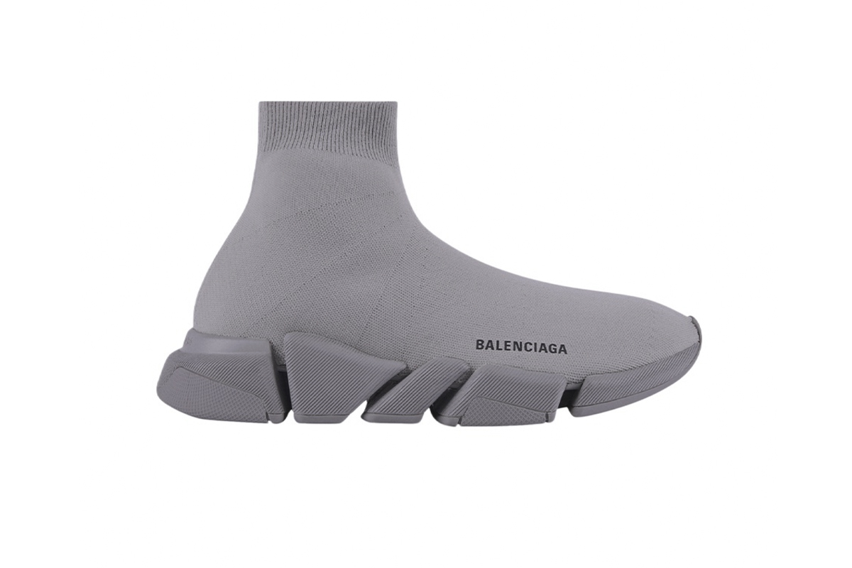 Coco Shoes Balenciaga Speed 2.0 Grey Recycled Knit 617239W2DB11503 - Cocoshoesvip.net