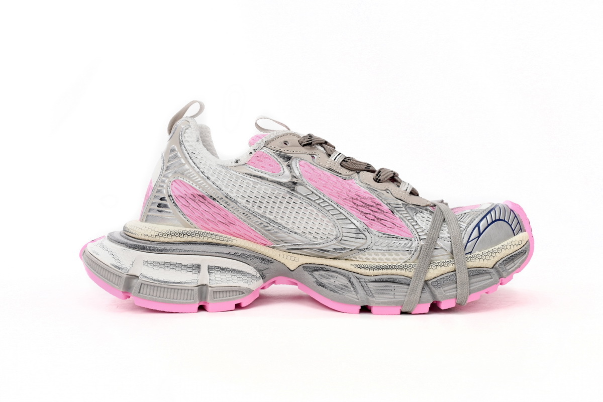 Coco Shoes Balenciaga 3XL Sneaker in White Pink 734734W3XL59050 - Cocoshoesvip.net