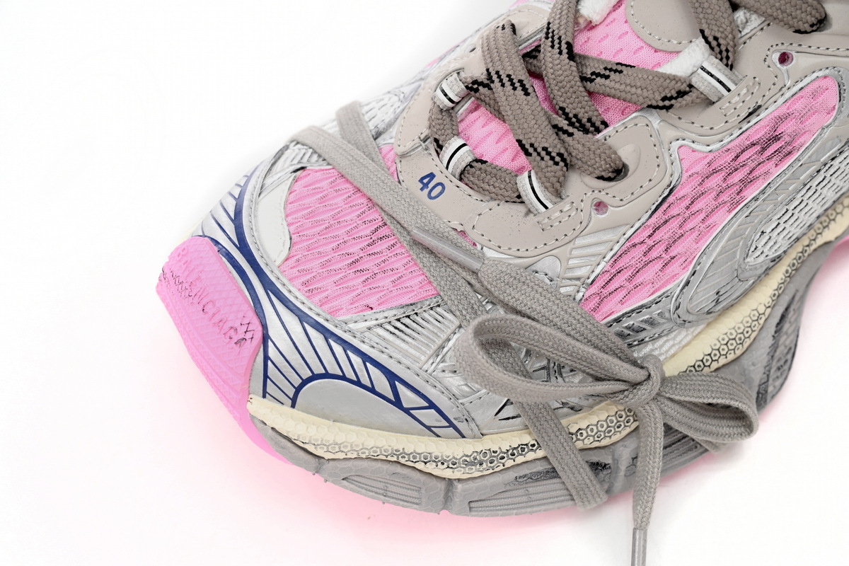 Coco Shoes Balenciaga 3XL Sneaker in White Pink 734734W3XL59050 - Cocoshoesvip.net