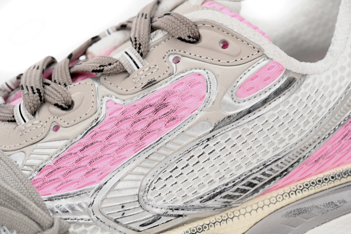 Coco Shoes Balenciaga 3XL Sneaker in White Pink 734734W3XL59050 - Cocoshoesvip.net