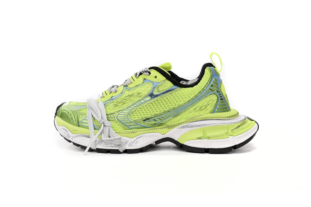 Coco Shoes Balenciaga 3XL Sneaker in Green Grass 734731W3XL67019 - Cocoshoesvip.net