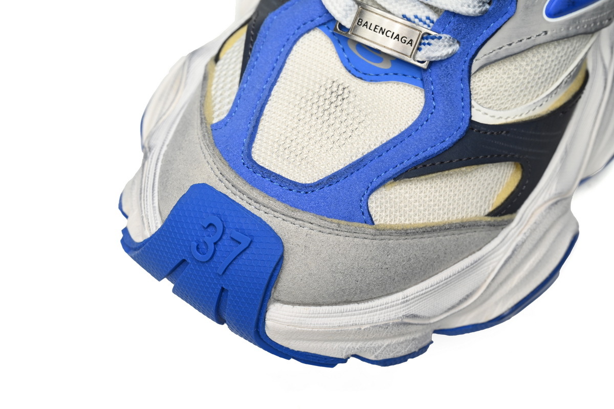 Coco Shoes Balenciaga Cargo Black White And Blue 784339W2MV60328 - Cocoshoesvip.net