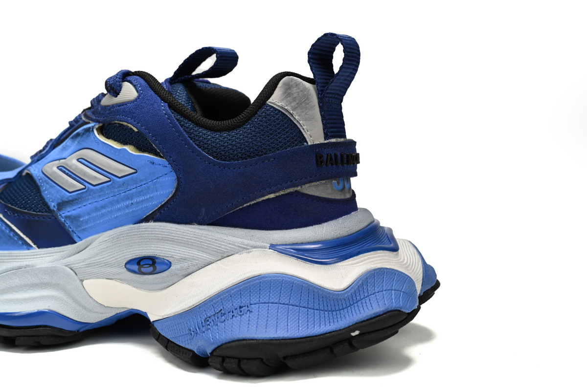 Coco Shoes Balenciaga Cargo White Sapphire Blue 784339W2MV32325 - Cocoshoesvip.net