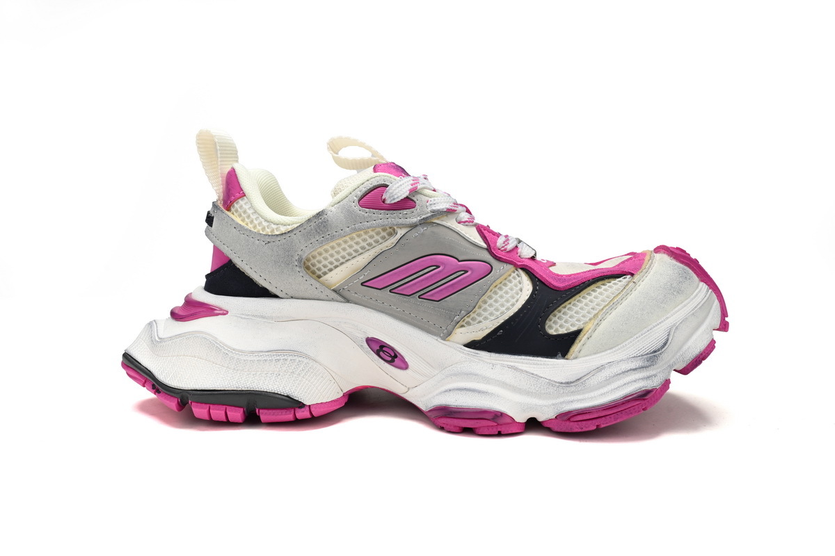 Coco Shoes Balenciaga Cargo Black And White Powder 784339W2MV60310 - Cocoshoesvip.net