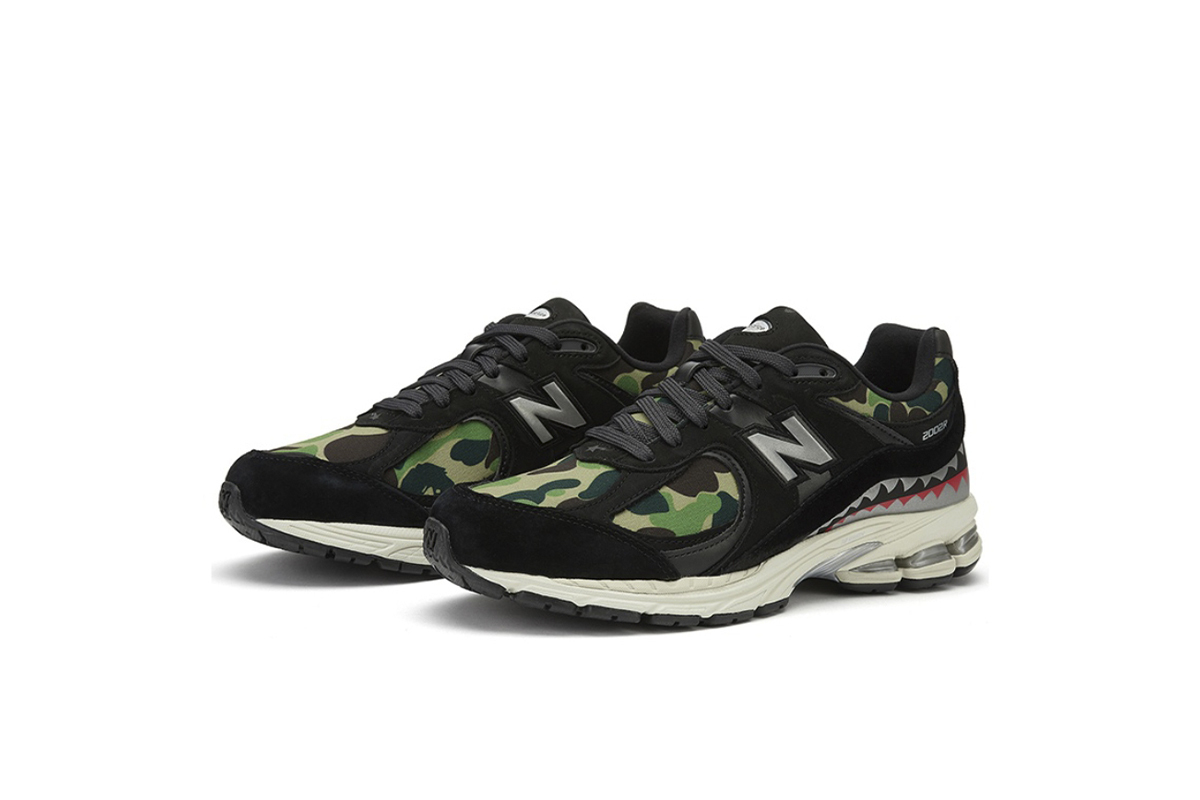 Coco Shoes New Balance 2002R Bape Green Camo M2002RBF - Cocoshoesvip.net
