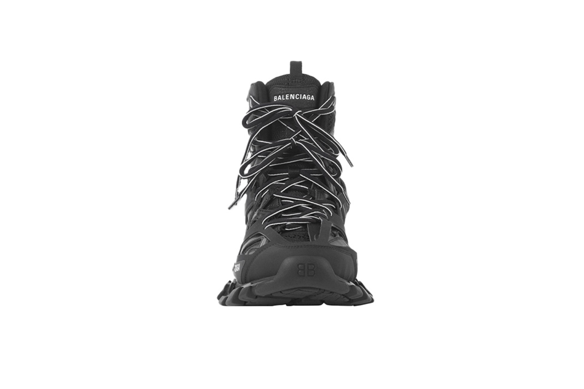 Coco Shoes Balenciaga Track High Black Mesh and Rubber 654867W3CP31000 - Cocoshoesvip.net