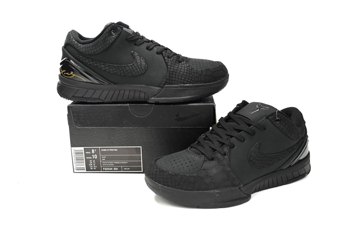 Coco Shoes Nike Kobe 4 Protro Gift of Mamba FQ3544-001 - Cocoshoesvip.net