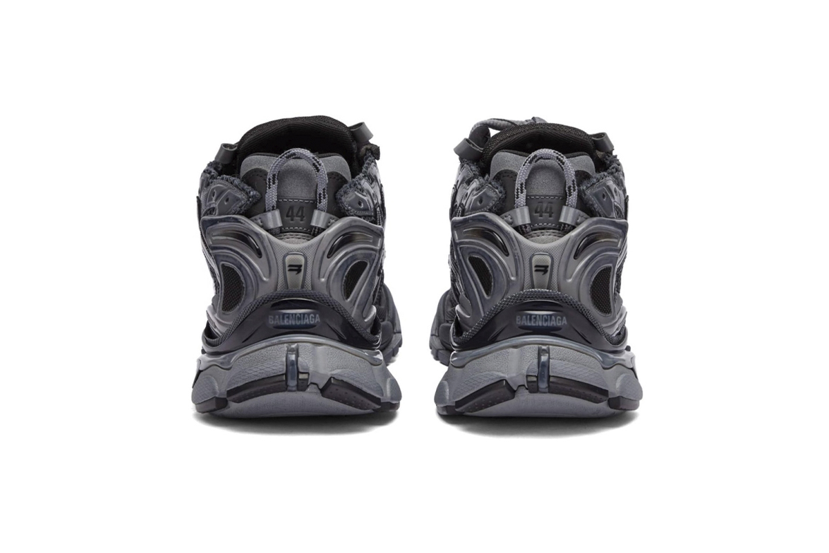 Coco Shoes Balenciaga Runner Dark Grey Black 677403W3RBR1515 - Cocoshoesvip.net