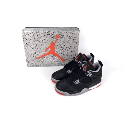 【🎈Special Offer】Air Jordan 4 Retro Bred Reimagined FV5029-006 02