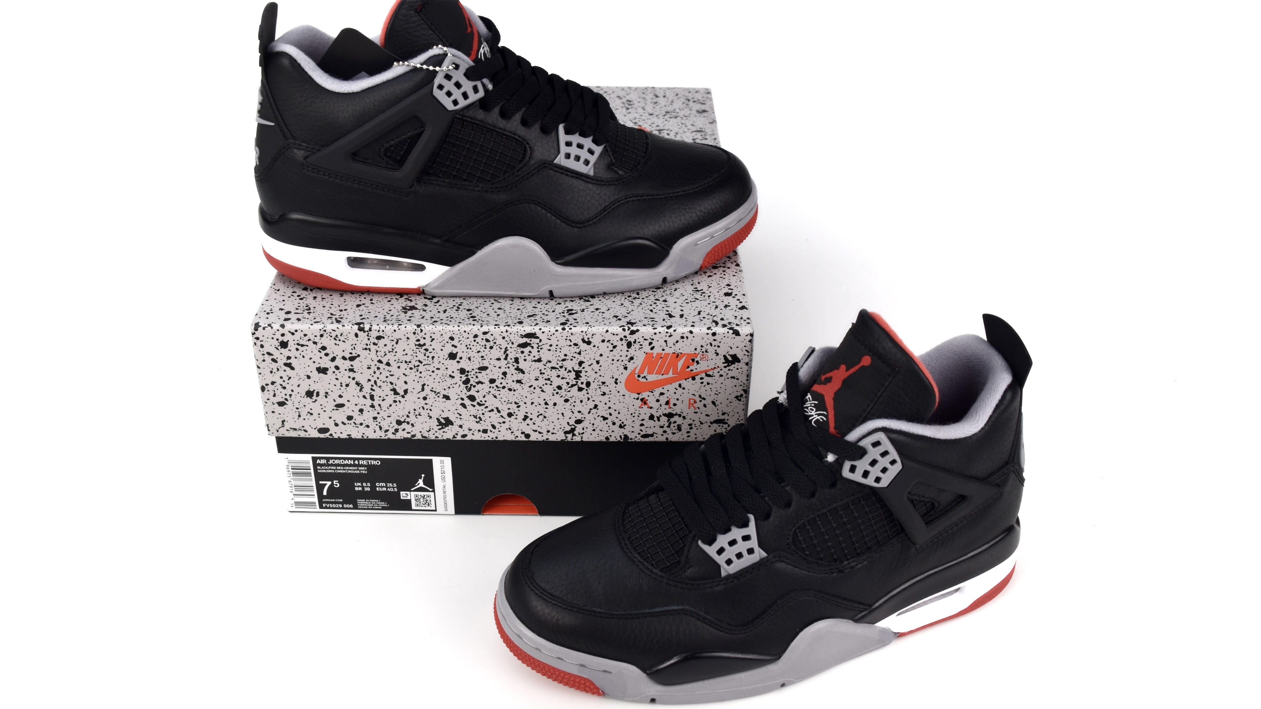 Coco Shoes Jordan 4 Retro Bred Reimagined FV5029-006 - Cocoshoesvip.net