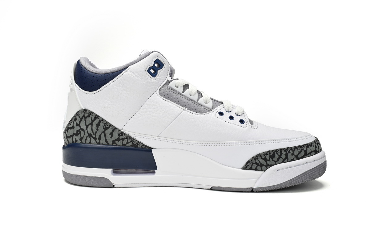 Coco Shoes Jordan 3 Retro Midnight Navy CT8532-140 - Cocoshoesvip.net