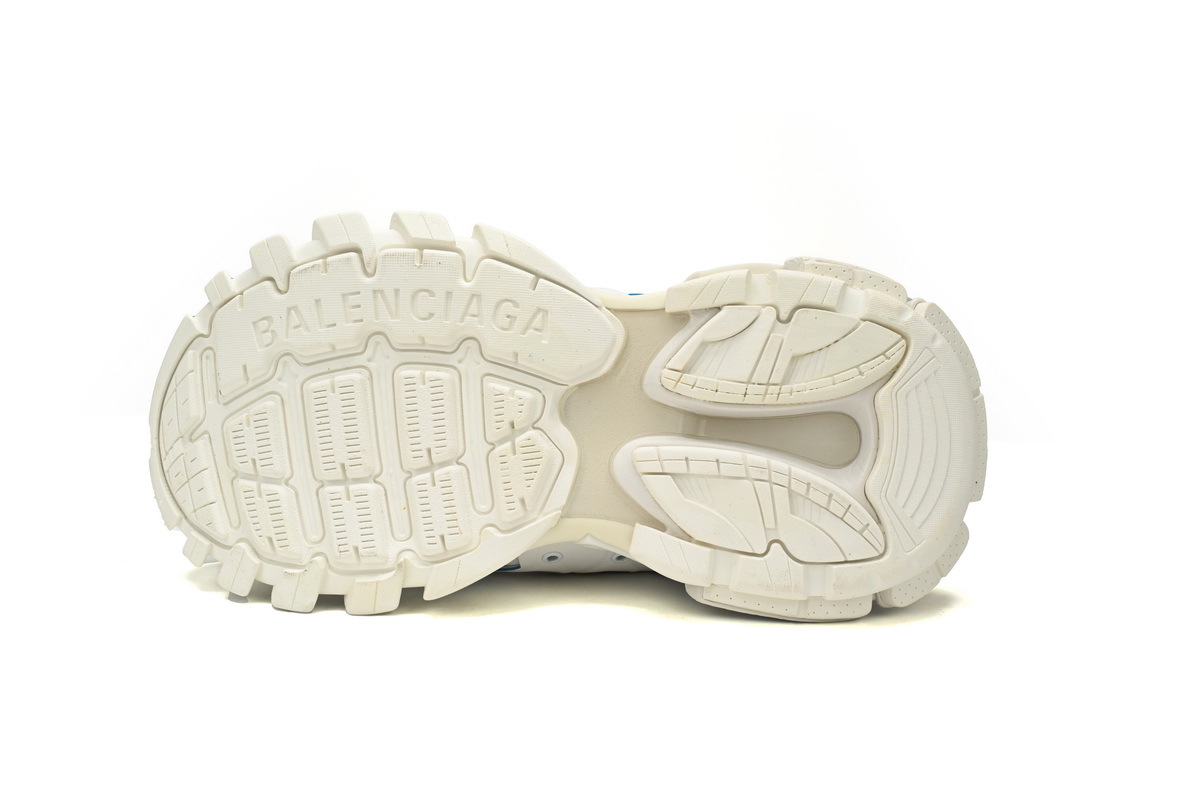 Coco Shoes Balenciaga Track Tess S.White Blue 736328 W3SKC 9040 - Cocoshoesvip.net