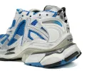 Coco Shoes Balenciaga Runner Blue Grey 677403W3RB34912 - Cocoshoesvip.net