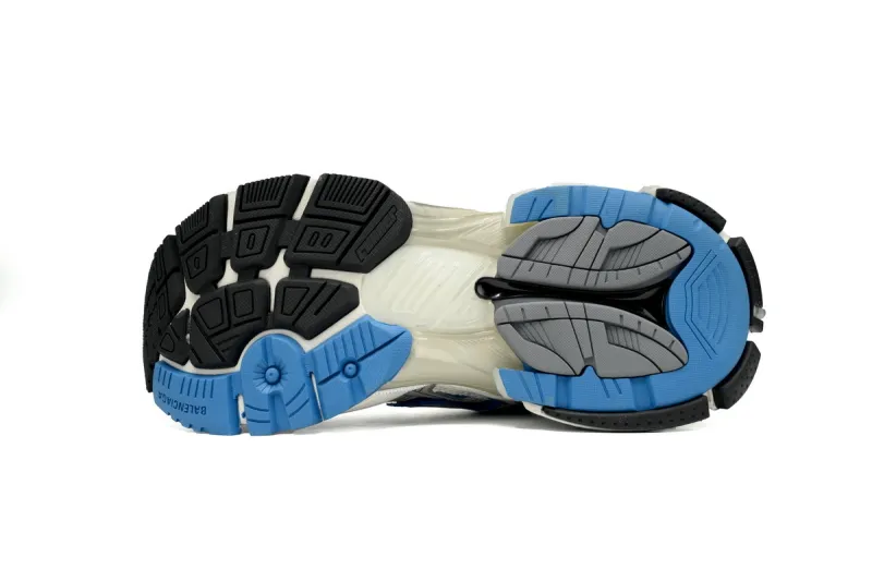 Coco Shoes Balenciaga Runner Blue Grey 677403W3RB34912 - Cocoshoesvip.net