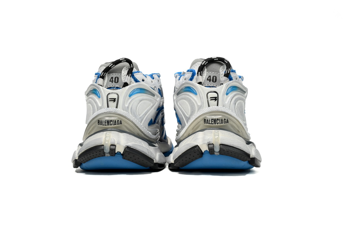 Coco Shoes Balenciaga Runner Blue Grey 677403W3RB34912 - Cocoshoesvip.net