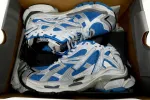 Coco Shoes Balenciaga Runner Blue Grey 677403W3RB34912 - Cocoshoesvip.net
