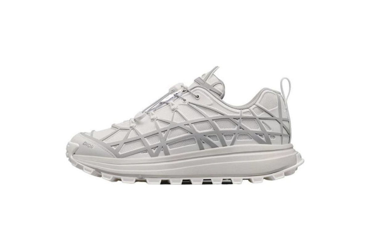 Coco Shoes Dior B31 Runner White Grey 3SN297ZUV_H060 - Cocoshoesvip.net