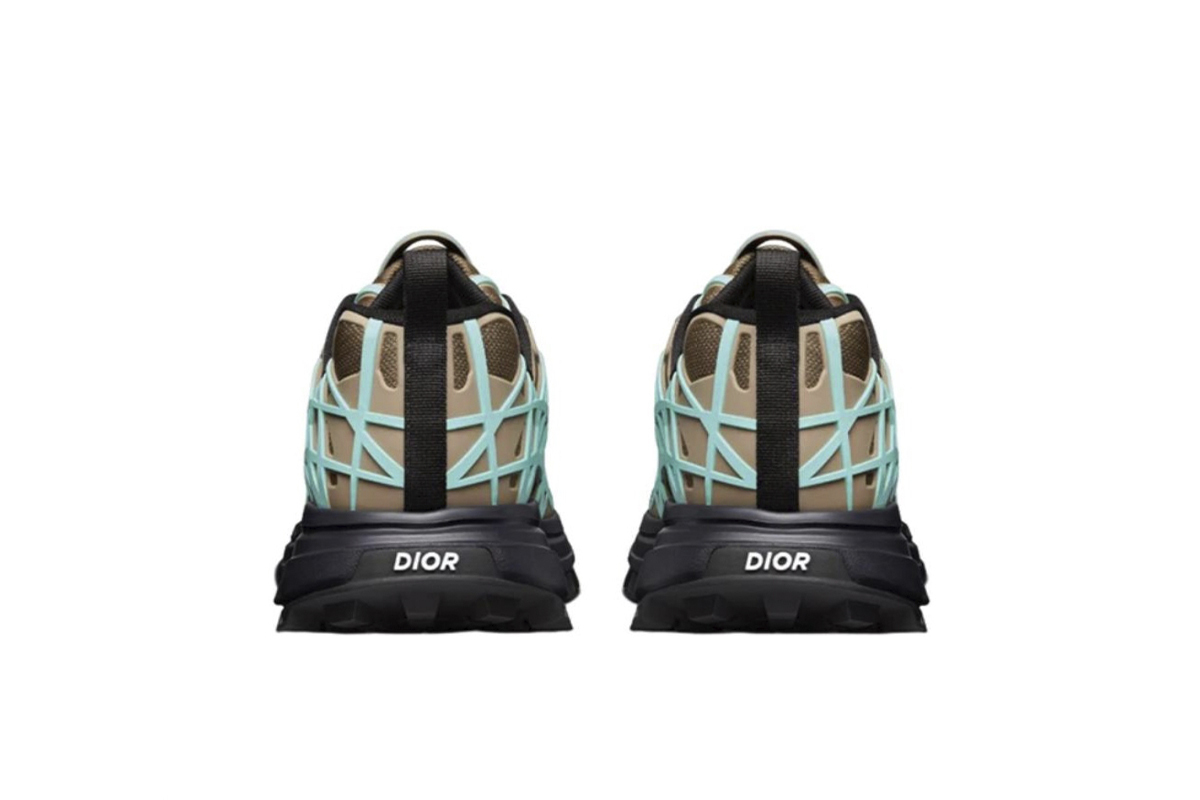 Coco Shoes Dior B31 Runner Khaki Teal 3SN297ZUV_H561 - Cocoshoesvip.net