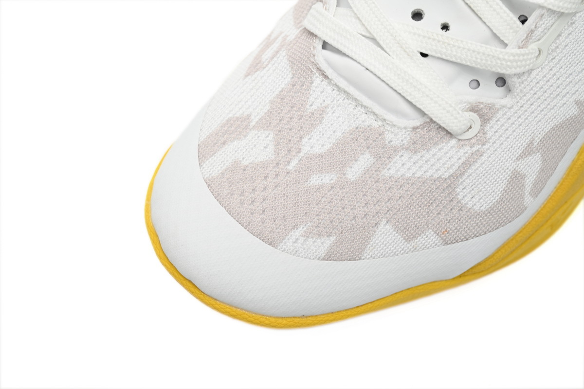 Coco Shoes Nike Kobe 8 Low White Purple Yellow 555035-101 - Cocoshoesvip.net